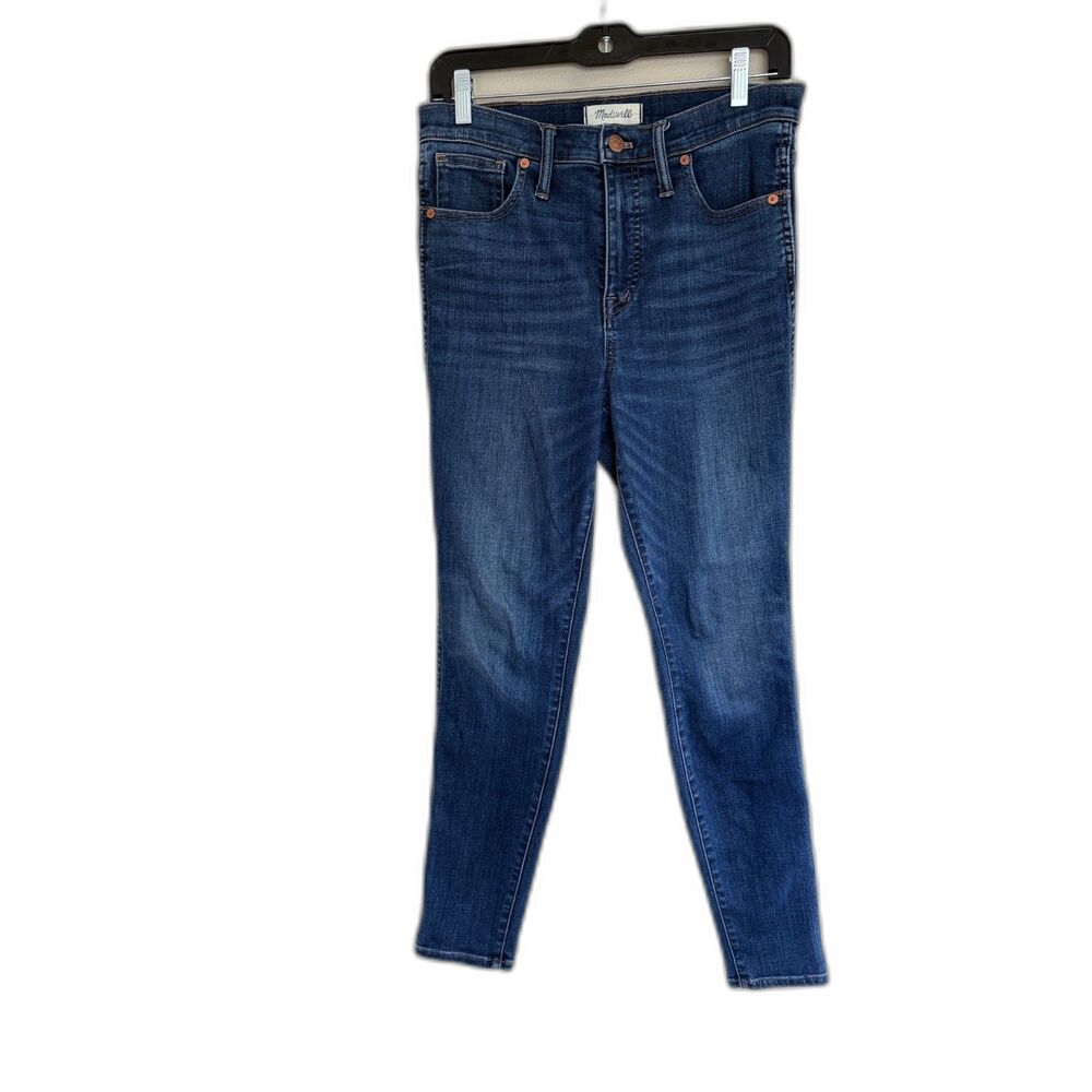 Madewell 10" High-Rise Skinny Jeans in‎ Danny Wash Size 29